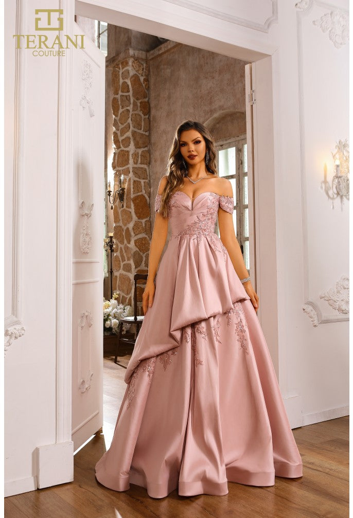 Terani Couture 251M4062 Long Ball Gown Formal Prom Dress