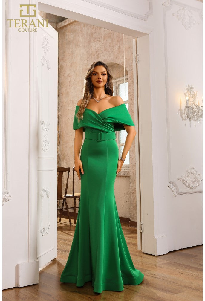 Terani Couture 251M4260 Long Fitted Evening Formal Dress