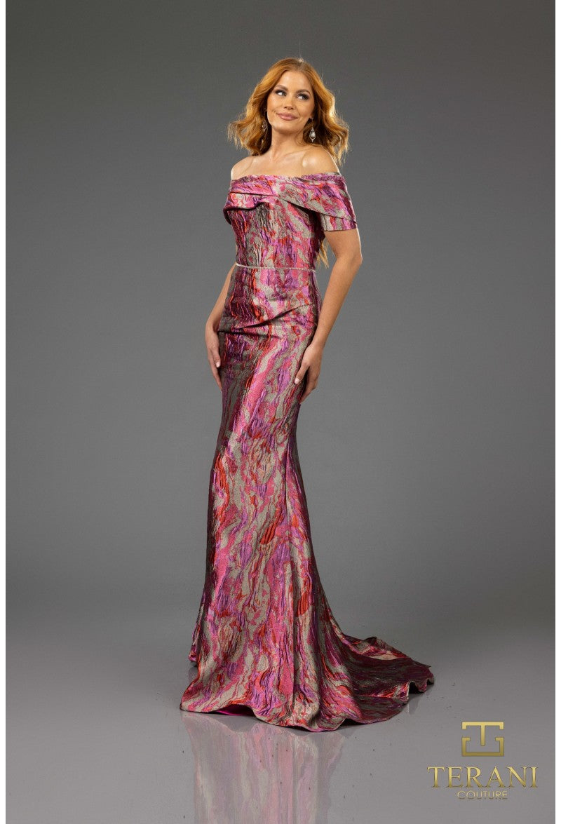 Terani Couture 251M4434 Long Formal Evening Dress