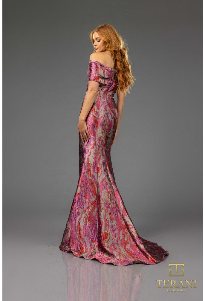 Terani Couture 251M4434 Long Formal Evening Dress