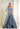 Formal Dresses Pleated Long Formal Beaded Evening Dress Slate