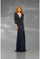 Formal Dresses Long Formal Slit Sequin Evening Dress Navy