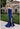 Prom Dresses Pleated Prom Long Slit Formal Dress Navy
