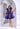 Cocktail Dresses Short Ruffle Cocktail Dress Purple