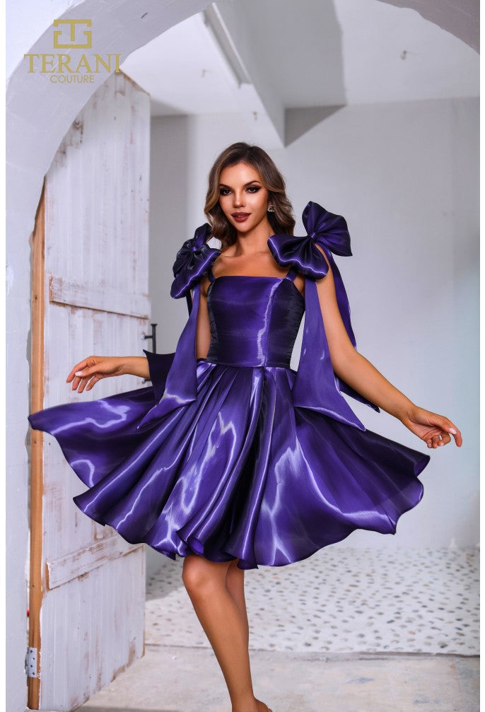 Terani Couture 251P4047 Short Ball Gown Homecoming Prom Dress