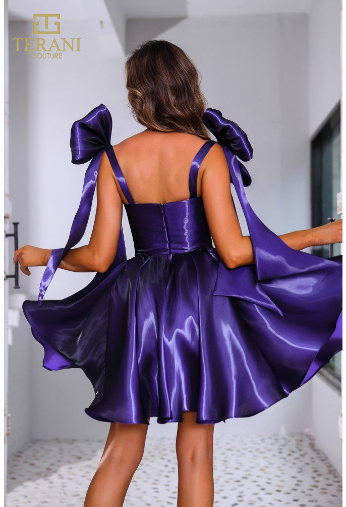 Terani Couture 251P4047 Short Ball Gown Homecoming Prom Dress