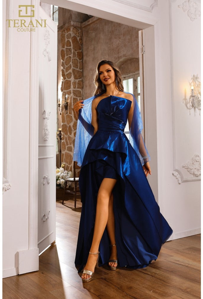 Terani Couture 251P4054 High Low Formal Prom Dress