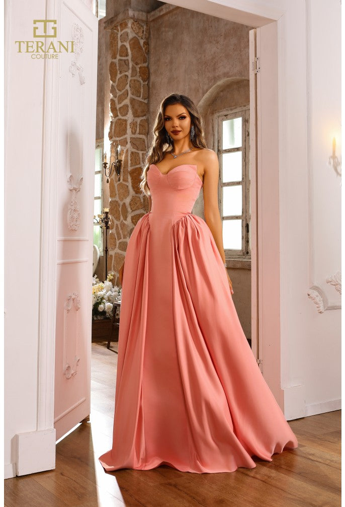 Terani Couture 251P4066 Formal Long Ball Gown Prom Dress
