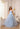 Prom Dresses Ruffle Evening Long Formal Prom Dress Light Blue