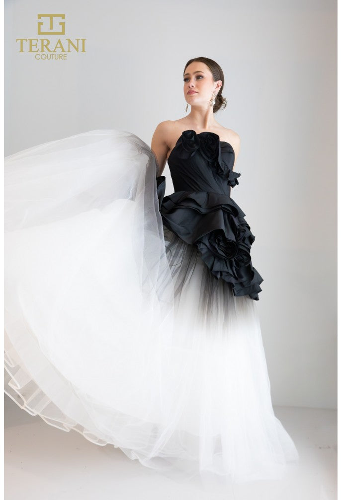 Terani Couture 251P4270 Long Formal Ball Gown Prom Dress