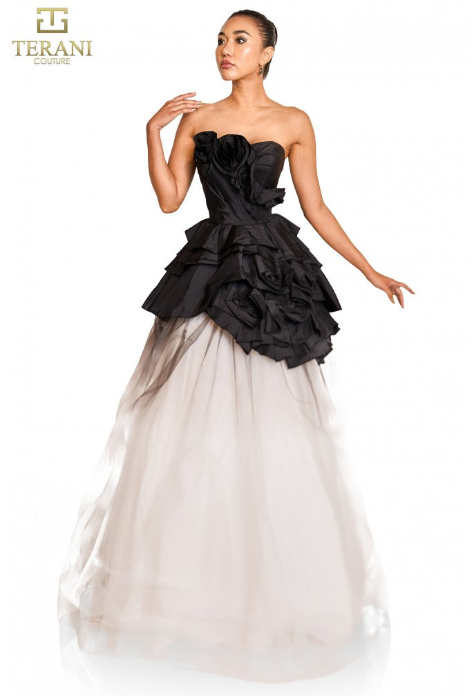 Terani Couture 251P4270 Long Formal Ball Gown Prom Dress