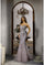 Prom Dresses Prom Long Fitted Formal Beaded Prom Dress Rose Silver