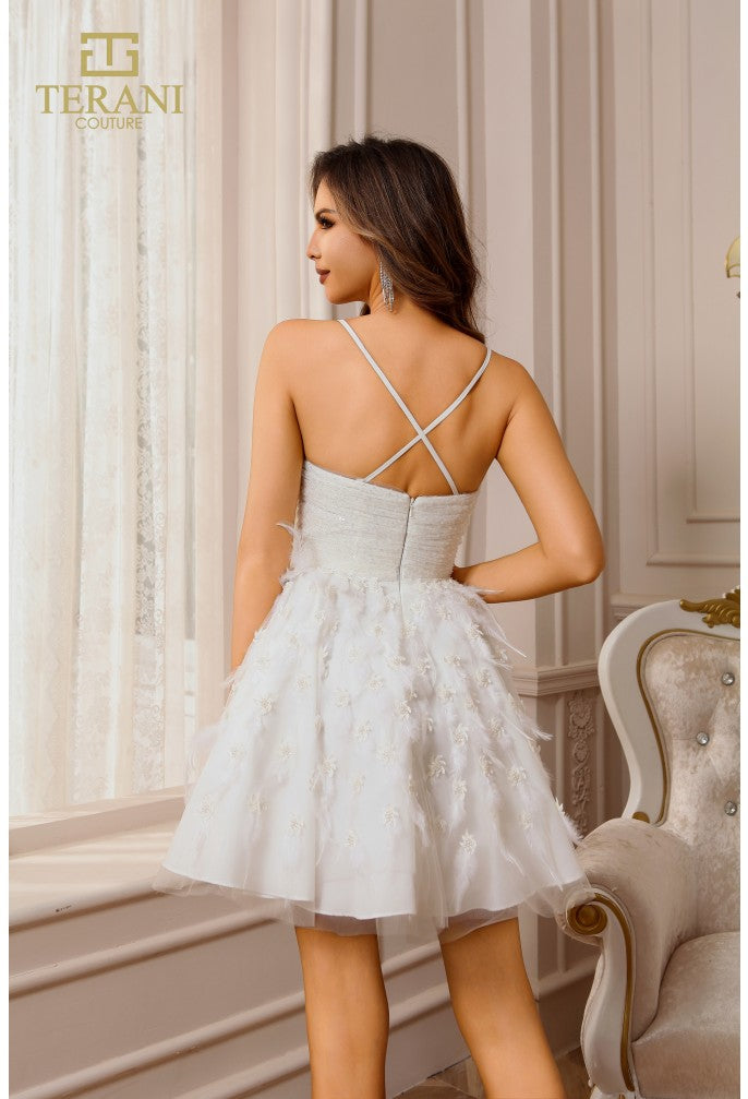 Terani Couture 251P4549 Homecoming Short Ball Gown Prom Dress