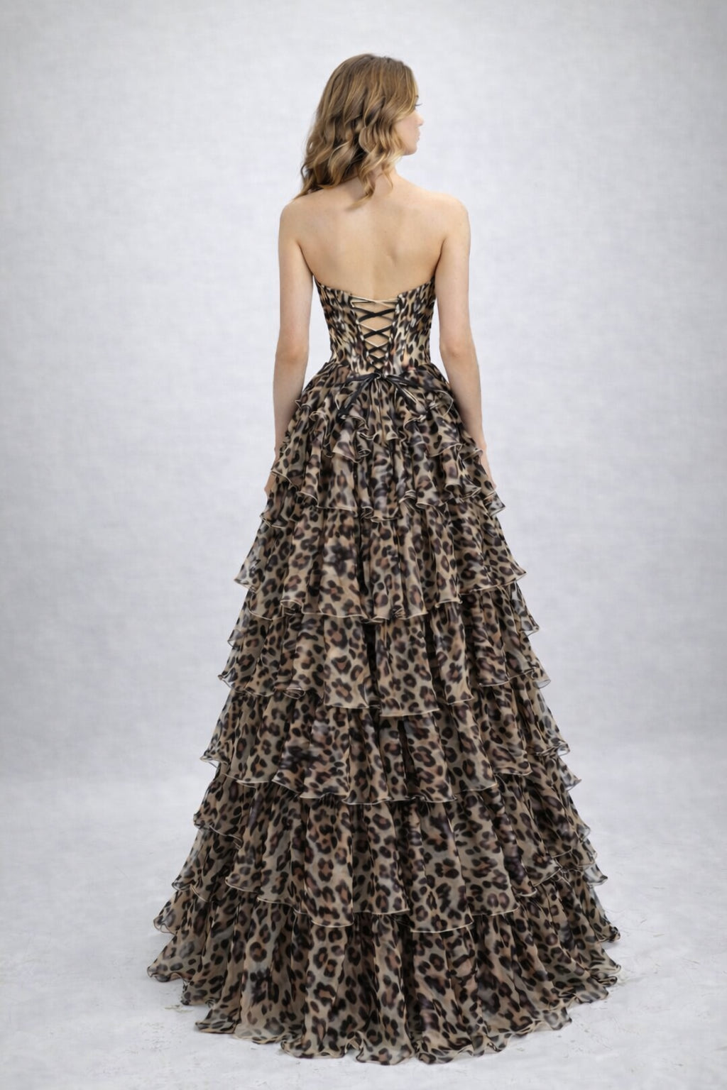 Sweetheart Floor-Length Organza Prom Ball Gown Poly USA 25206