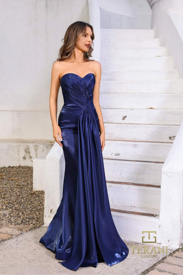 Terani Couture 252E5512 Prom Fitted Long Evening Formal Dress