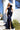 Prom Dresses Long Ruffle Formal Fitted Slit Prom Dress Navy