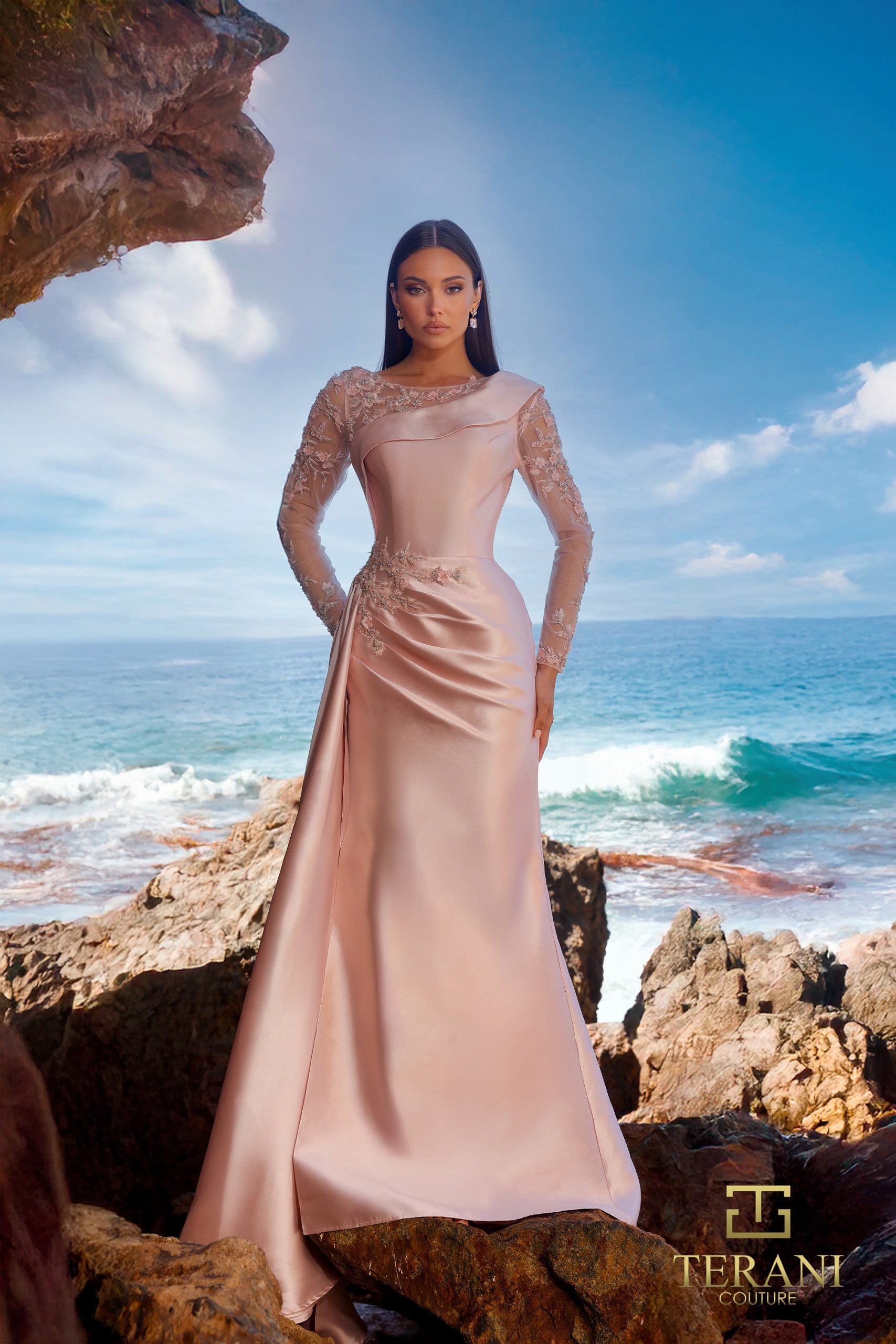Mother of the Bride Dresses Long Formal Mother of the Bride Dress Blush