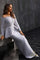 Formal Dresses Long Beaded Formal Evening Peplum Dress Silver