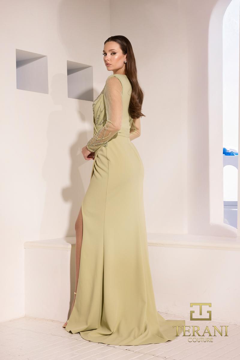 Mother of the Bride Dresses Long Sleeve Mother of the Bride Formal Dress Sage