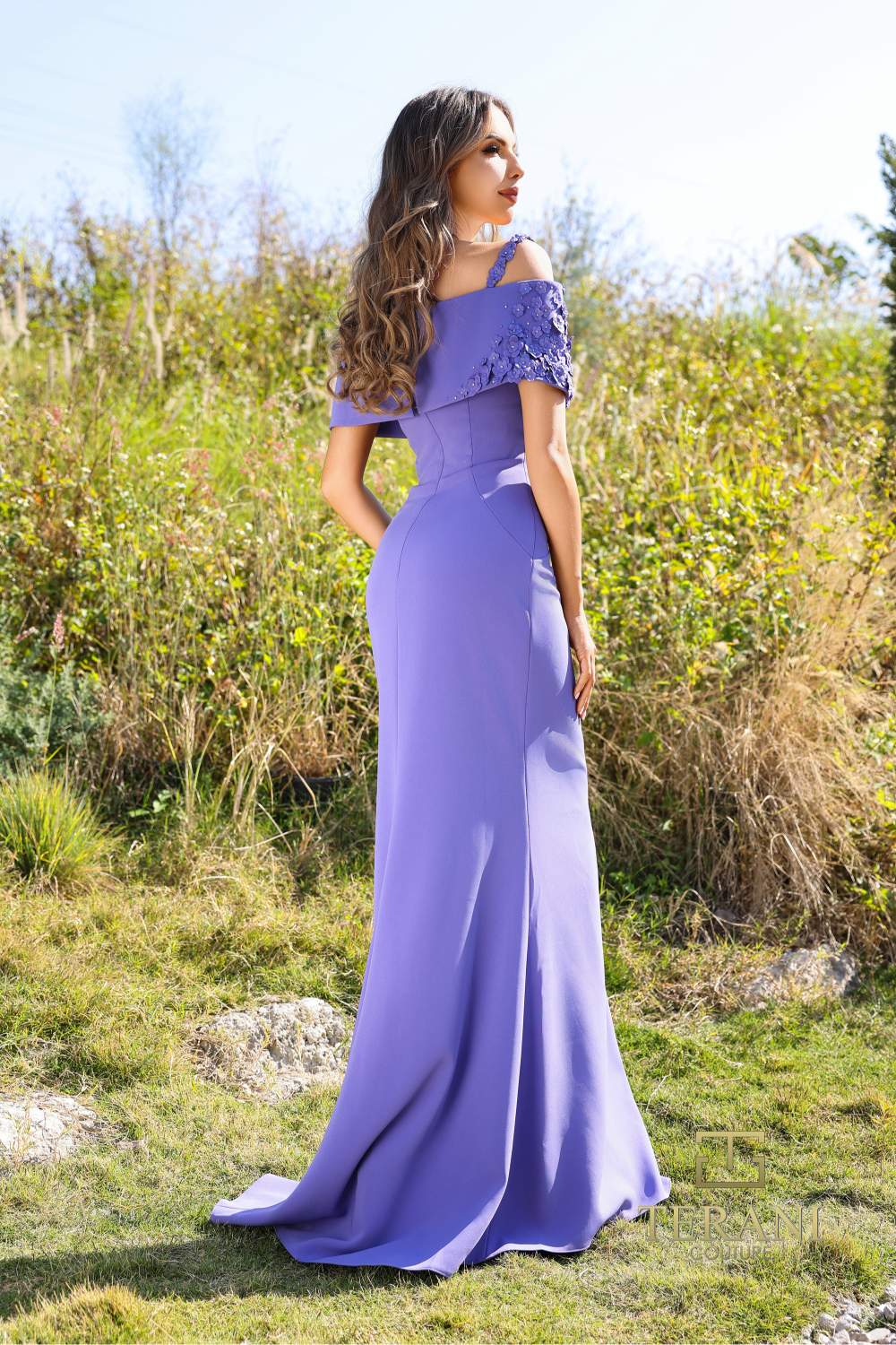 Terani Couture 252M5347 Fitted Long Evening Formal Dress