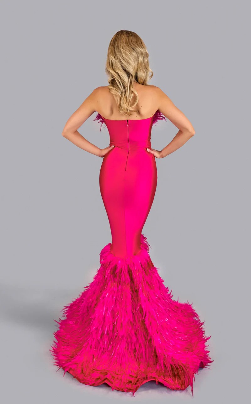 Jessica Angel 2541 Long Formal Prom Fitted Dress