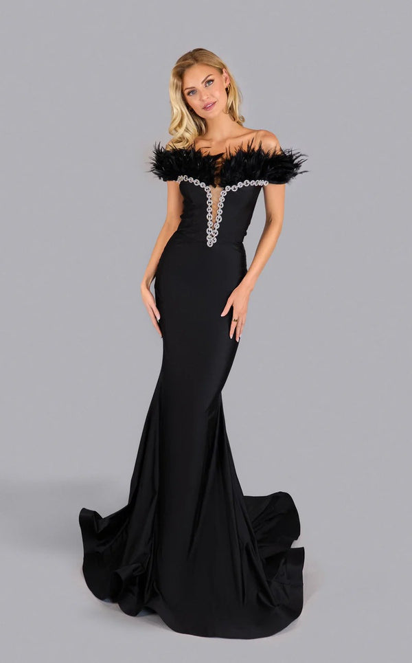 Jessica Angel 2546 Prom Long Mermaid Formal Dress