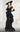 Formal Dresses Long Formal Mermaid Ruffle Dress  Black
