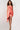 Cocktail Dresses Metallic Short Pleated Fit Cocktail Dress Coral/Gold