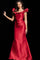Formal Dresses Long Formal Ruffle Mermaid Evening Dress Red
