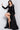 Pant Suit Long Formal Velvet Two Piece Suit Black