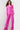 Pant Suit Long Beaded Wide Leg Two Piece Pant Suit Hot-Pink