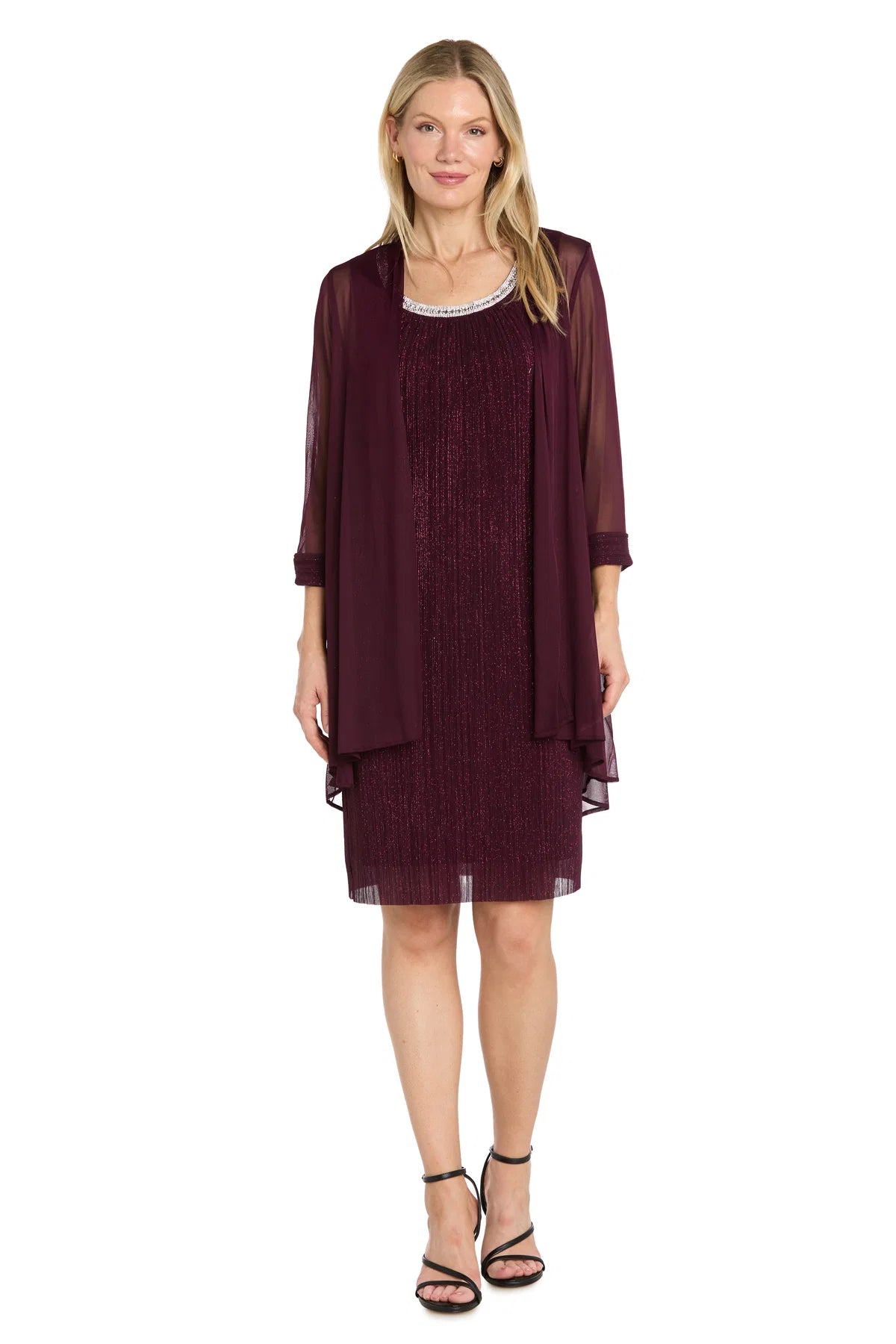 R&M Richards Short Mother of the Bride Dress 2583 - The Dress Outlet