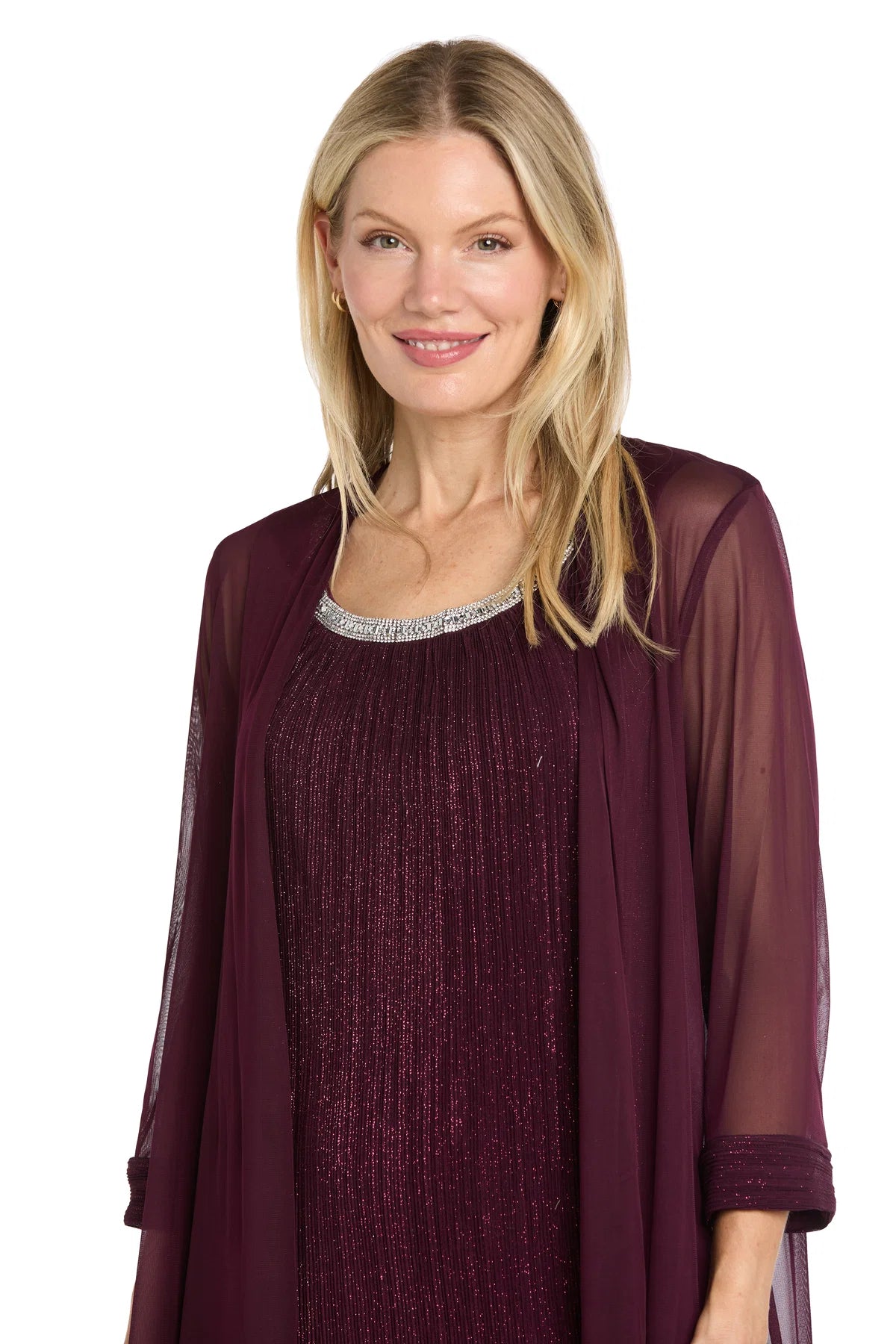 R&M Richards Short Mother of the Bride Dress 2583 - The Dress Outlet