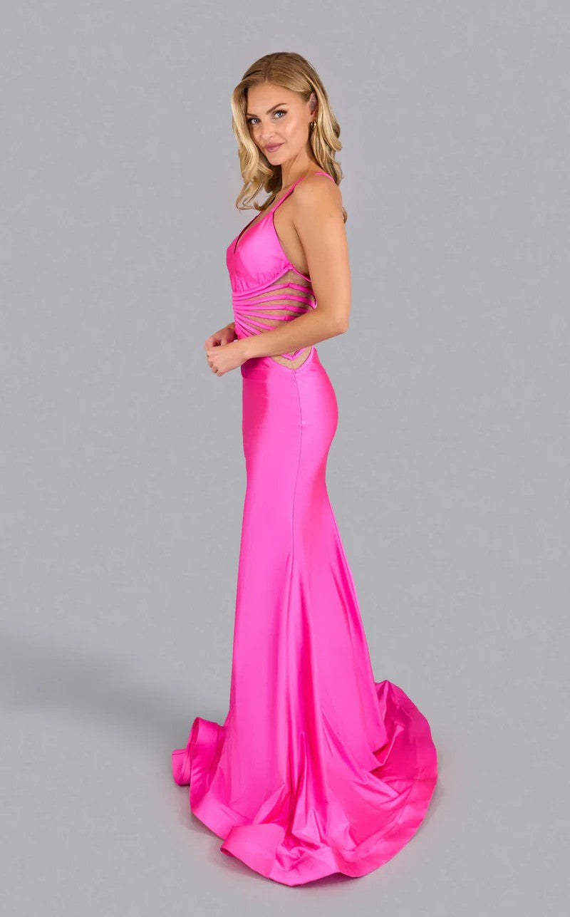 Jessica Angel 2586 Mermaid Long Formal Fitted Prom Dress
