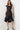 Cocktail Dresses Midi Length Ruffle Cocktail Dress Black
