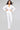 Pant Suit Long Sleeve Formal Two Piece Pant Suit  Off White