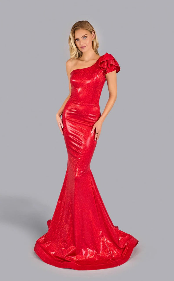 Jessica Angel 2598 Long Evening Formal Fitted Prom Dress