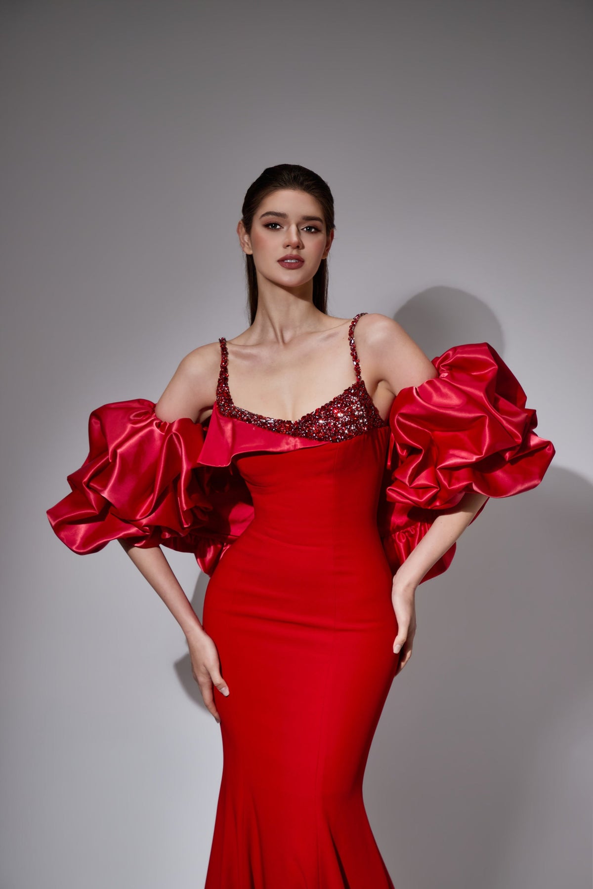 Sweetheart Floor-Length Satin Formal Mermaid Pre Order