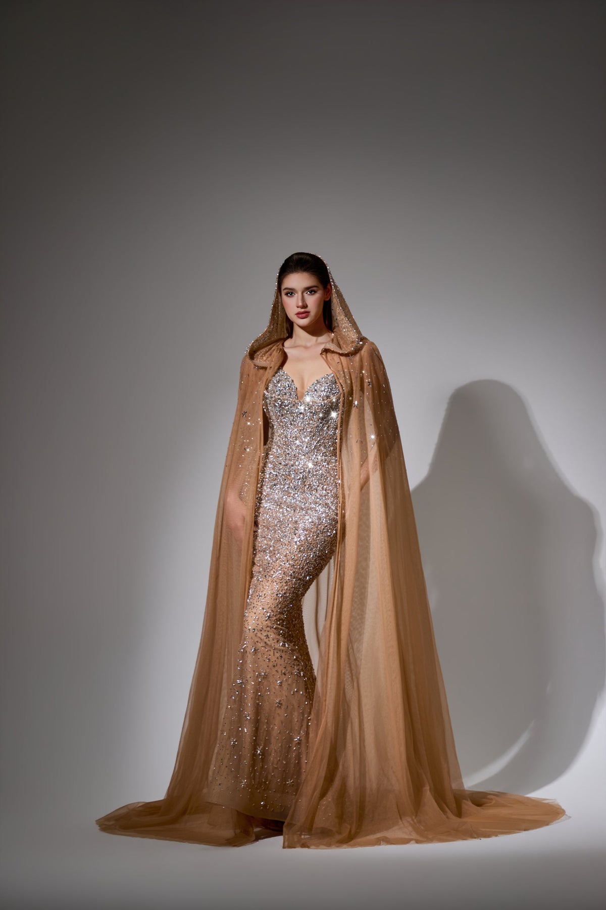 V-Neck Floor-Length Sequin Formal Mermaid Pre Order