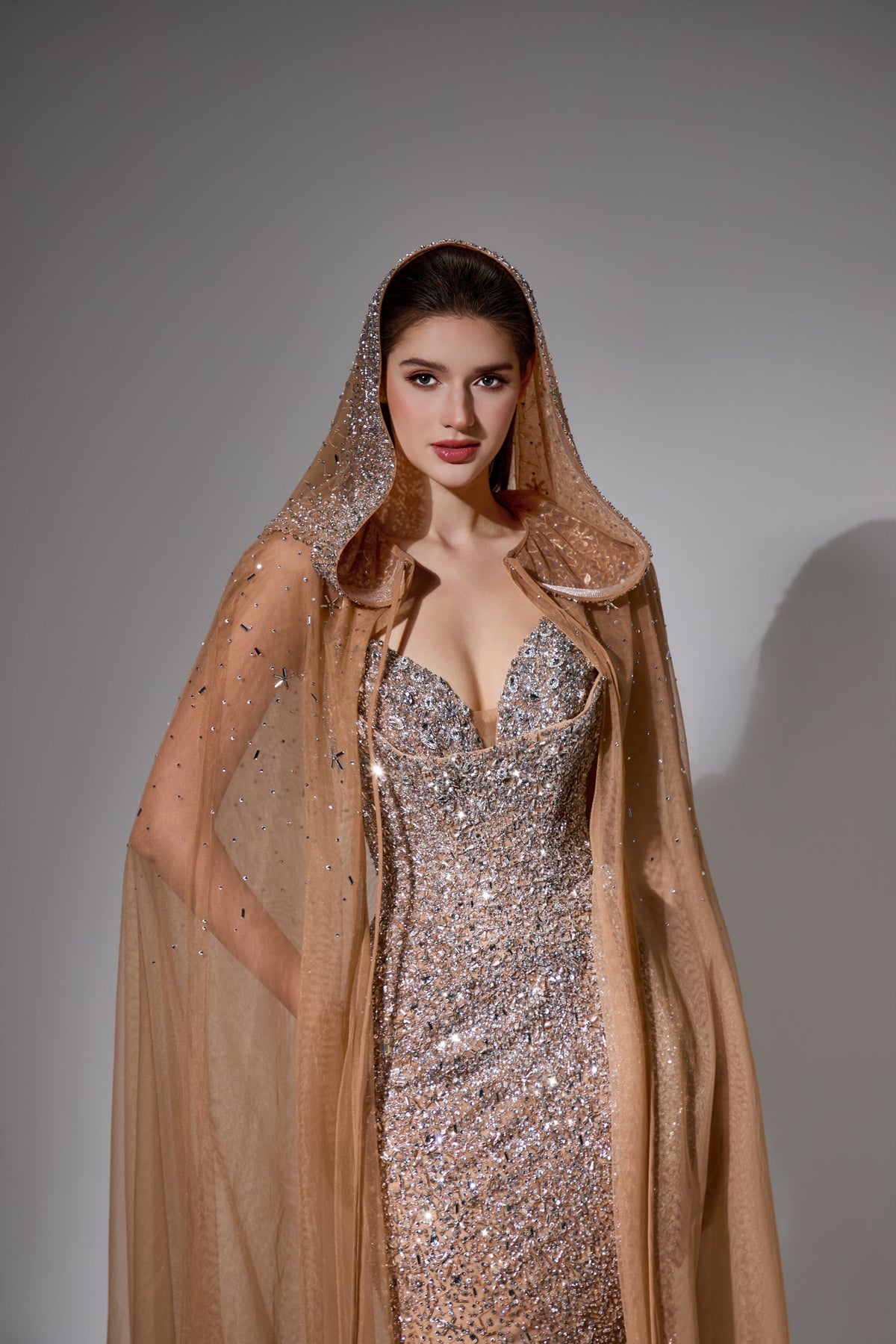 V-Neck Floor-Length Sequin Formal Mermaid Pre Order