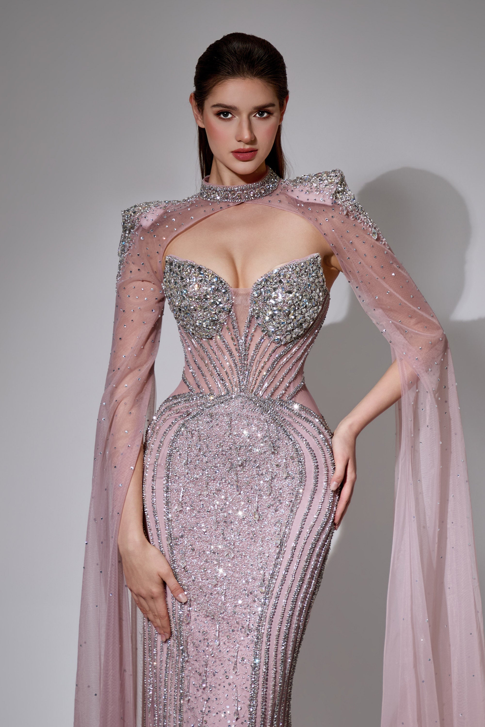Sweetheart Floor-Length Sequin Evening Mermaid Luscious Delia LD11478 Pre Order