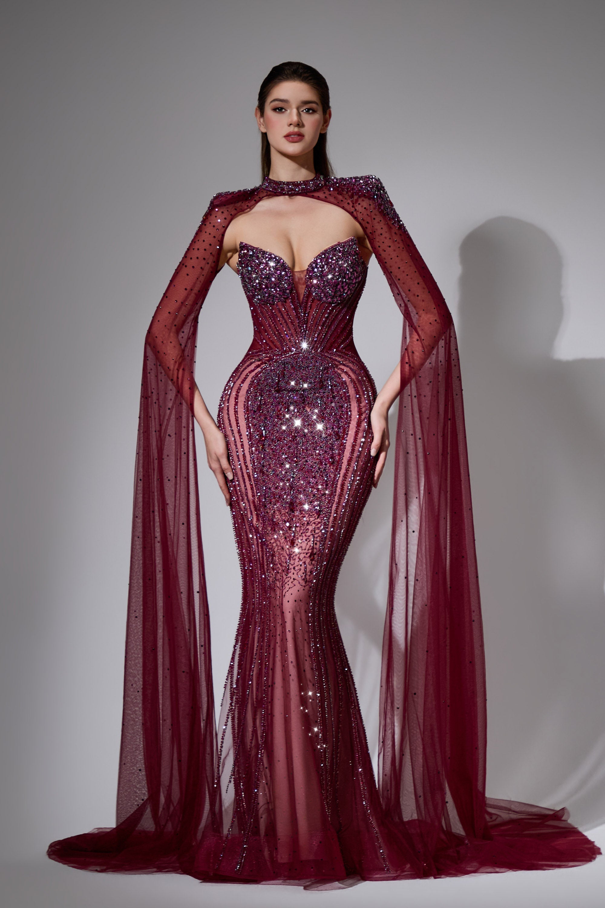 Sweetheart Floor-Length Sequin Evening Mermaid Luscious Delia LD11478 Pre Order