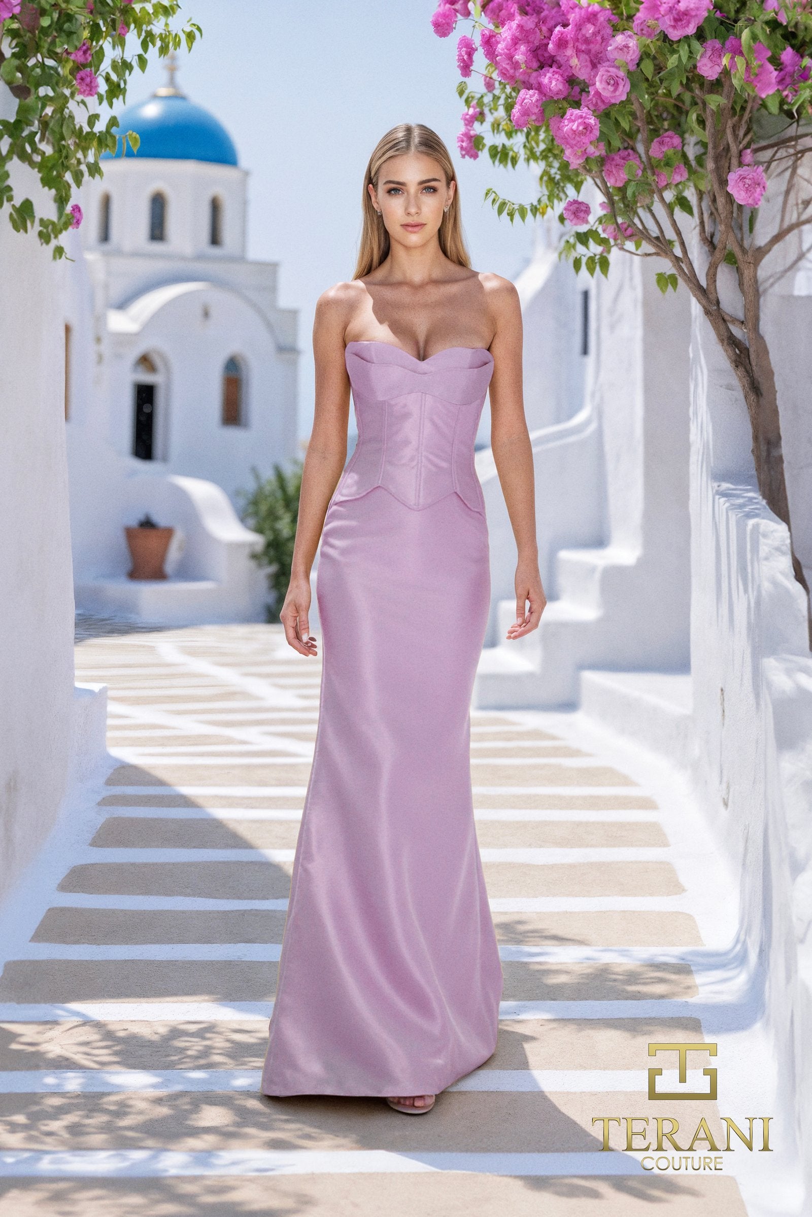 Prom Dresses Fitted Long Formal Prom Dress Orchid-Mikado-261E6292-Corset