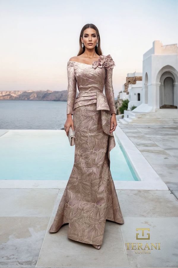 Terani Couture 261M6448 Blush Rose 12 Sale