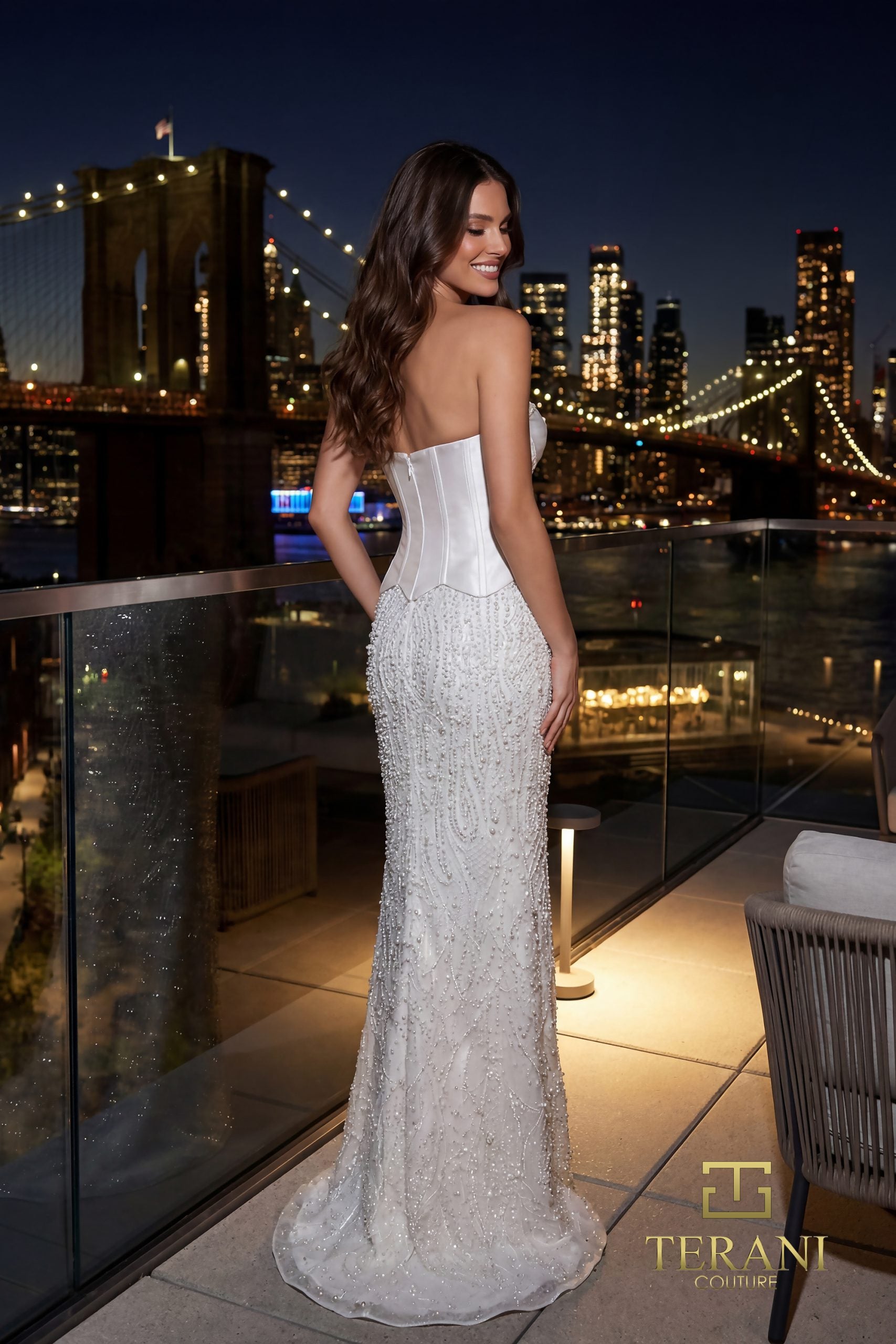 Wedding Dresses Long Bridal Mermaid Wedding Dress Ivory