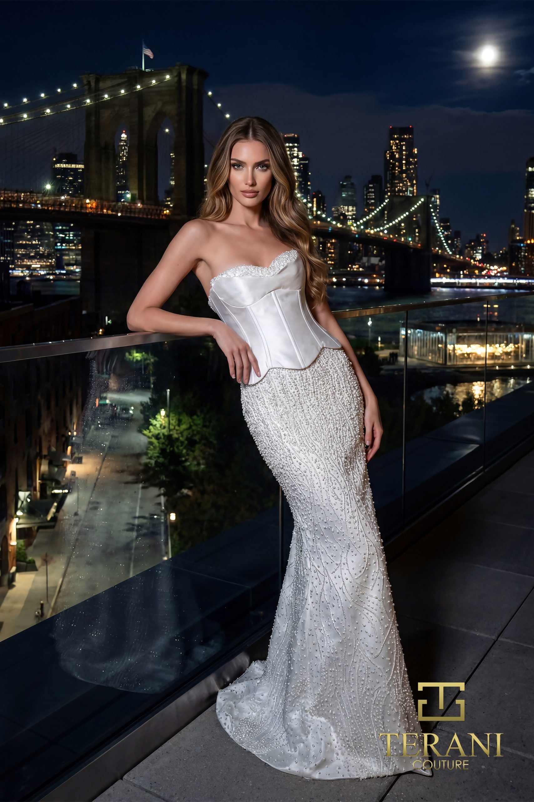 Wedding Dresses Long Bridal Mermaid Wedding Dress Ivory