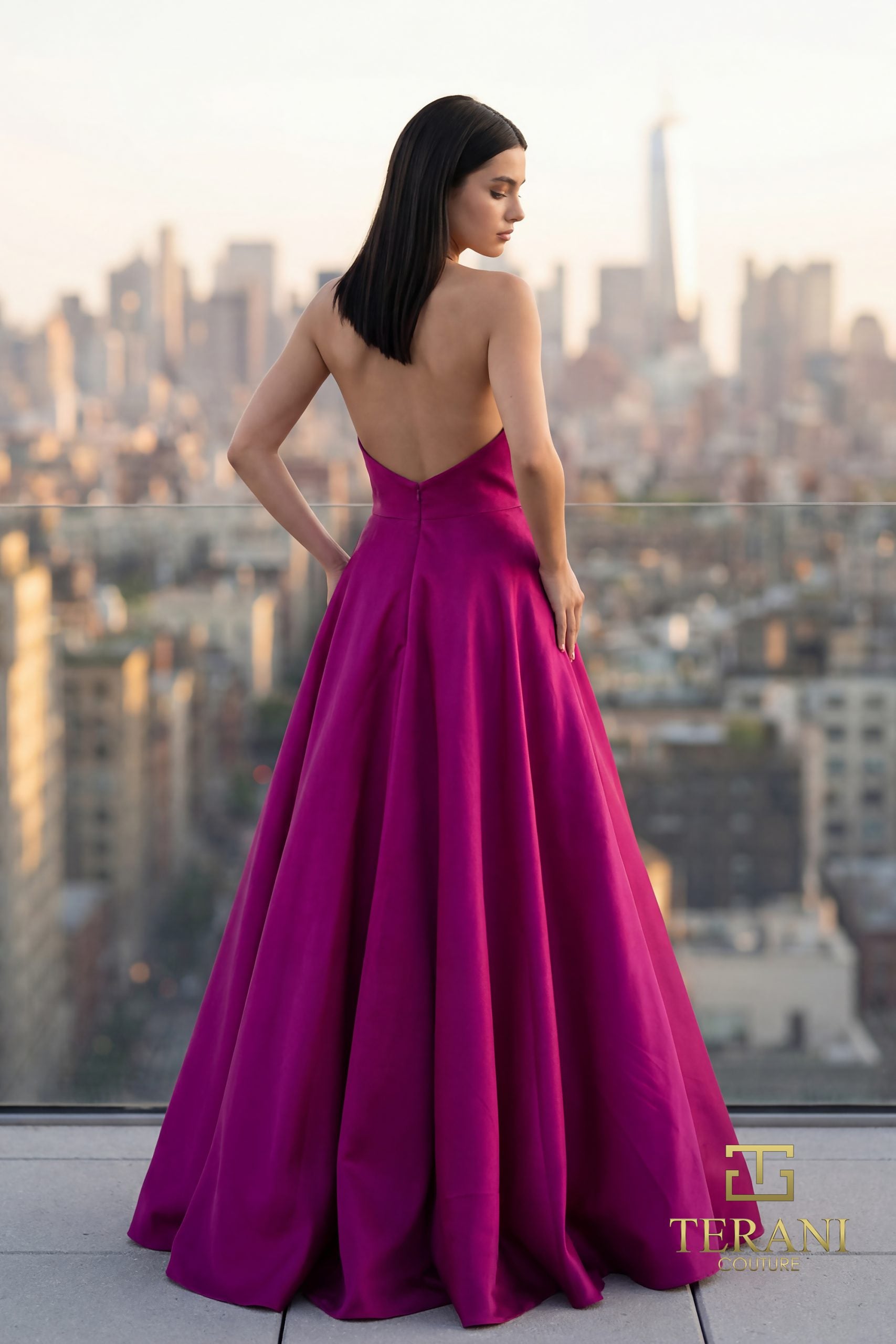Prom Dresses Long Formal Ball Gown Prom Dress Fucshia