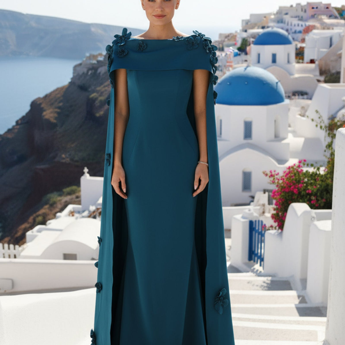 slim fit dress slacks Alexander by Daymor 961 Long Sleeve Formal Mother of The Bride Dress main image 1