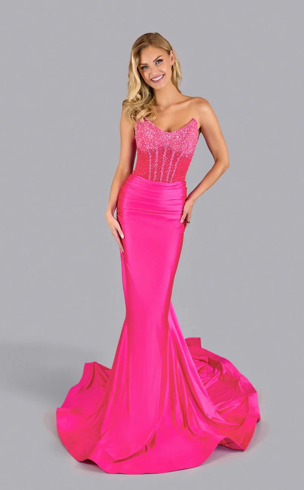 Jessica Angel 2620 Mermaid Prom Long Formal Evening Dress