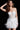 Cocktail Dresses Short Beaded Lace Feather Cocktail Dress White
